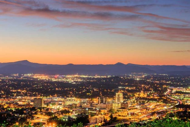 Roanoke, Virginia Skyline Roanoke, Virginia Skyline