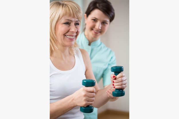 Training with dumbbells Training with dumbbells